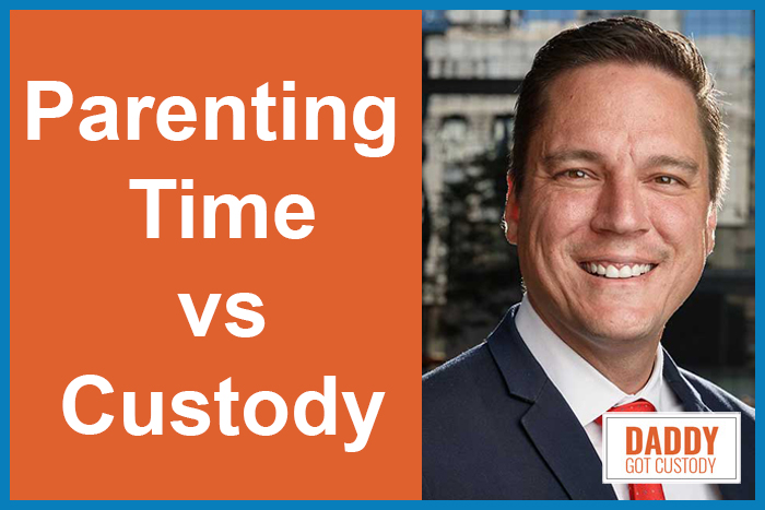 Parenting Time vs Custody by Russell Knight https://rdklegal.com