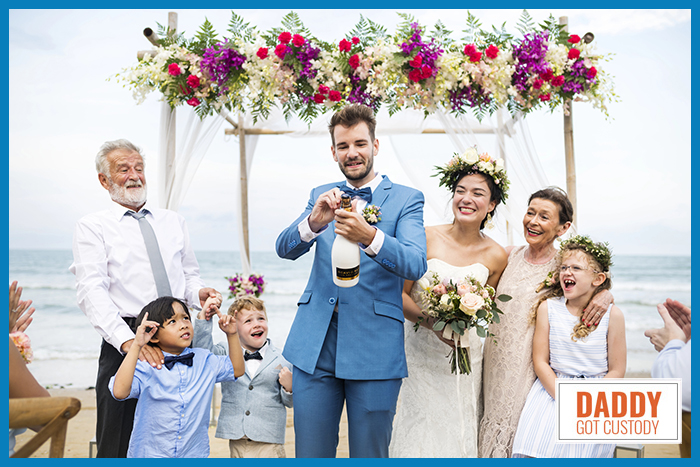 Kid Friendly Wedding on https://DaddyGotCustody.com