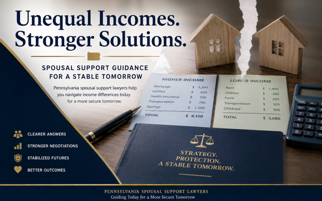 How Can Pennsylvania Spousal Support Lawyers Help Couples Manage Unequal Incomes After Separation?