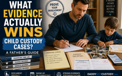 What Evidence Actually Wins Child Custody Cases?