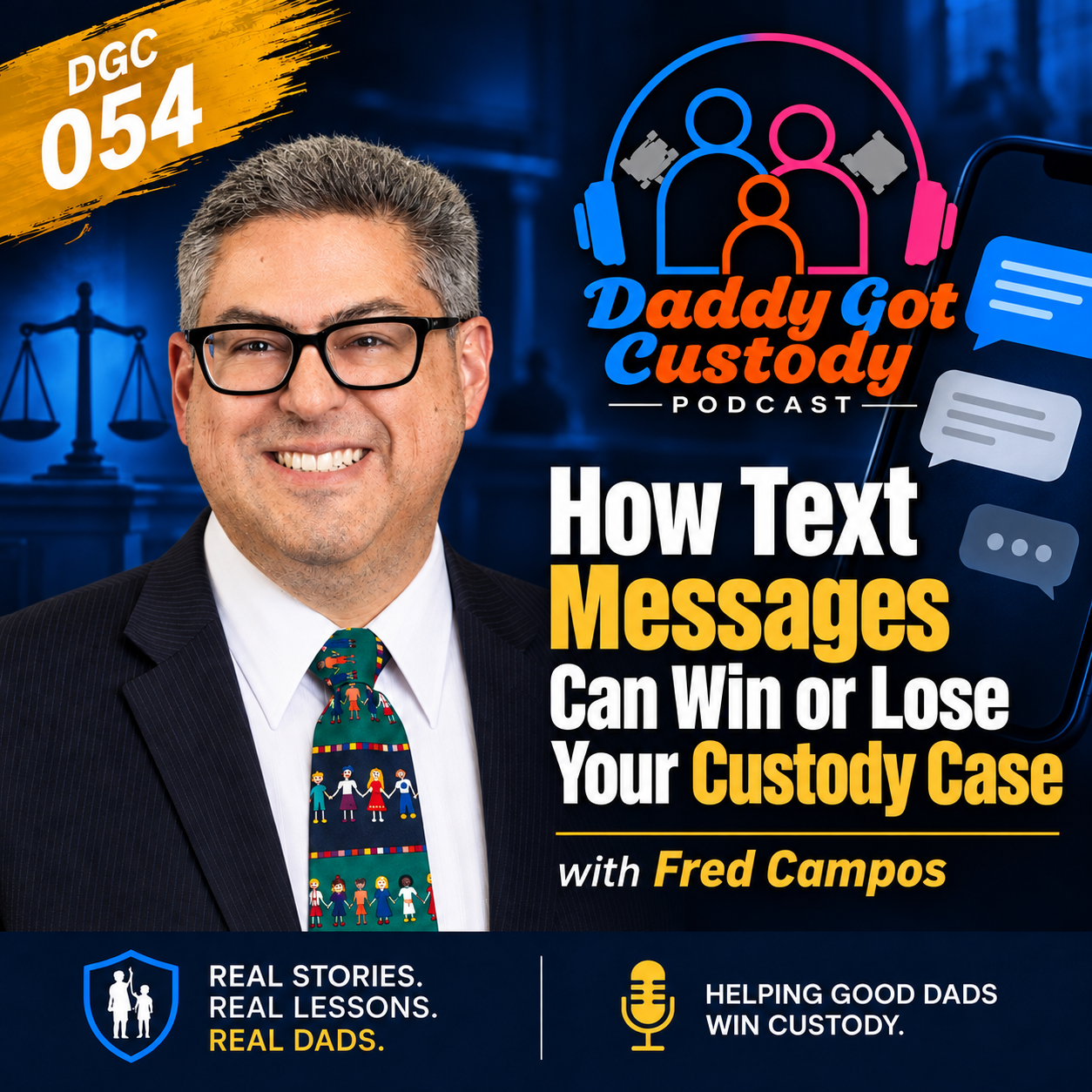 How Text Messages Can Win or Lose Custody https://DaddyGotCustody.com