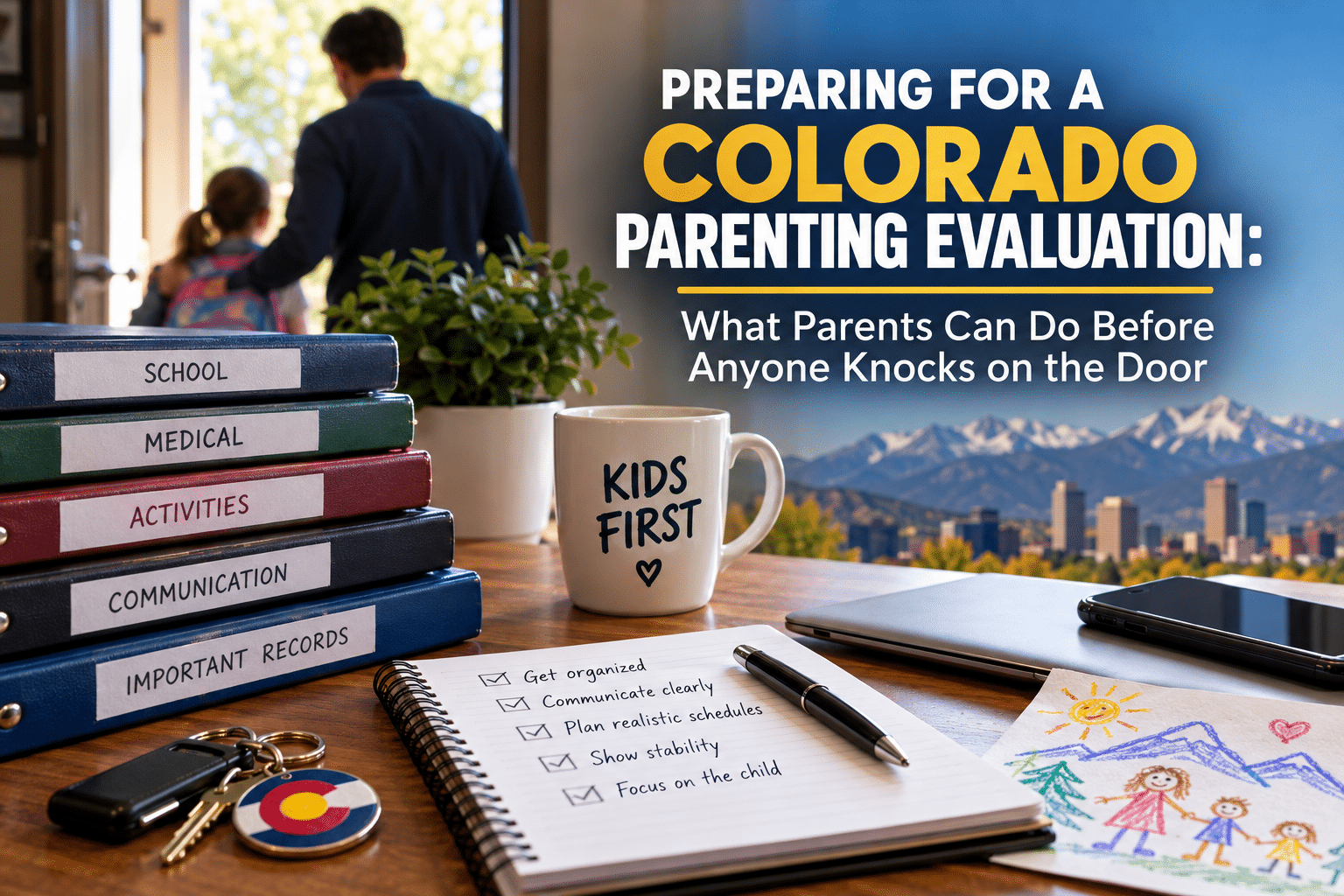 Preparing for a Colorado Parenting Evaluation https://DaddyGotCustody.com