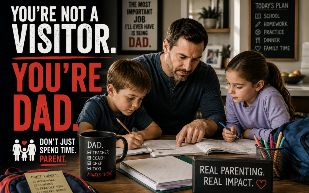 Dad, Stop Treating Parenting Time Like Visitation