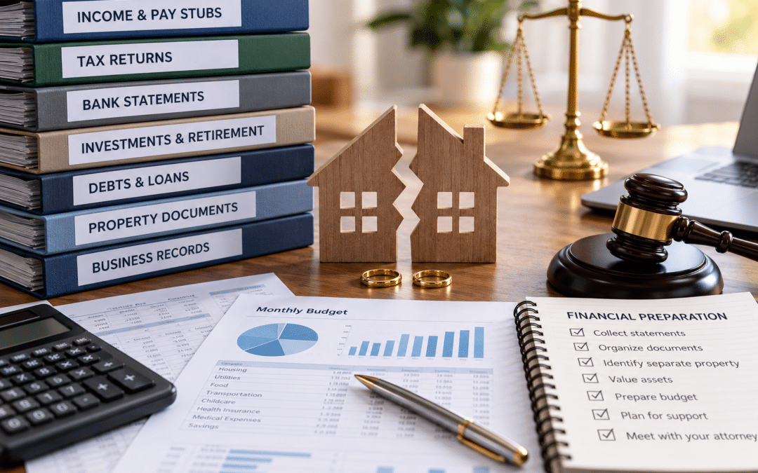 Preparing Your Financial Records from Fanash Family Law Before Filing for Divorce