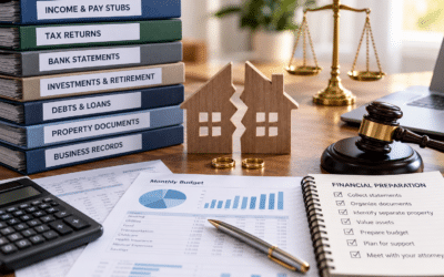 Preparing Your Financial Records from Fanash Family Law Before Filing for Divorce
