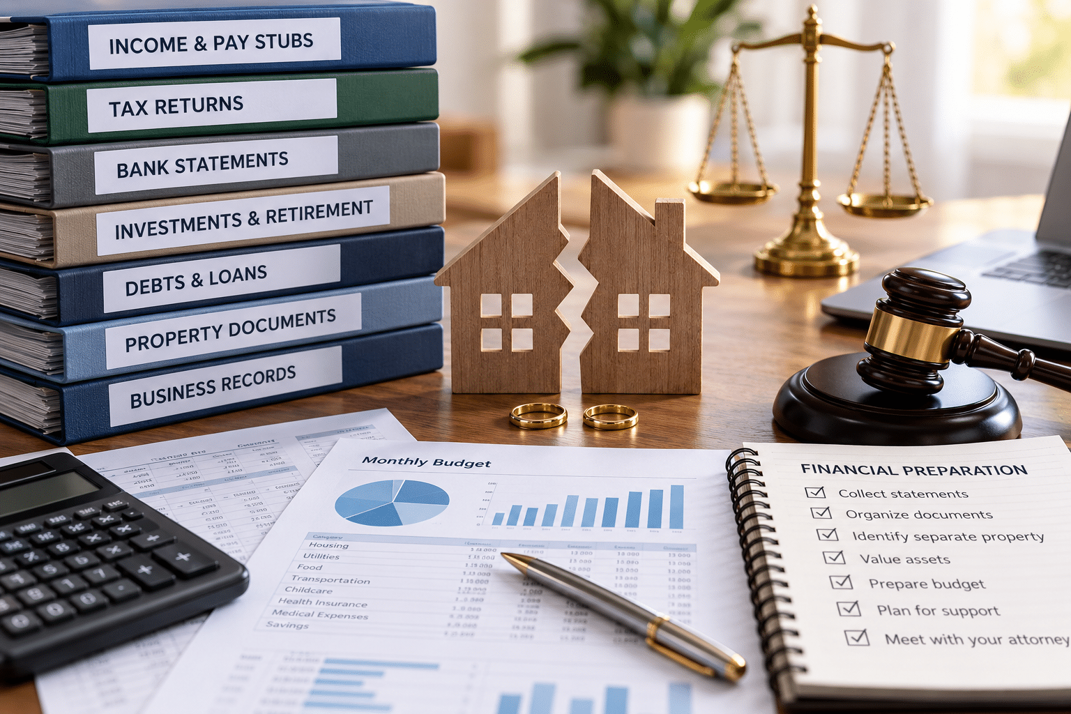 Preparing Your Financial Records https://DaddyGotCustody.com